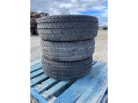 (8) Continental 235/65R16 M&S Tires