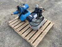 (2) Jet Water Pressure Pumps