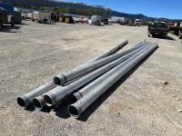 (6) 8 Inch Irrigation Pipe