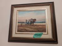 1987 Jerry Doell (Horse) Oil Canadian Artwork