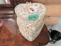 Heart Shaped Decorative Container