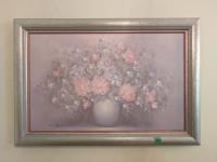 C Taylor Still Life Flowers Oil Painting Artwork