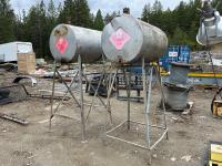 Qty of (2) Fuel Tanks w/ Stands