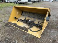 Horst SS84 84 Inch Side Discharge Bucket - Skid Steer Attachment