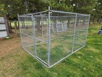 8 Ft X 10 Ft Chain Link Dog Kennel