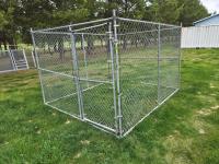 8 Ft X 10 Ft Chain Link Dog Kennel