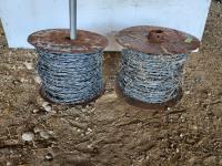 (2) Rolls of Used Barb Wire