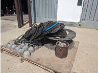 Qty of Fan Belts, Lead Weights & Lead Down Rigger Weights