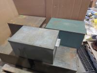(7) Heavy Duty Steel Containers