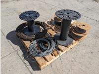 Roll 1/2 Inch Cable, Qty of Light Cable, (8) Empty Spools