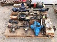 Qty of Misc Pump Valves, Gearbox, Misc Pump Parts