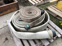 Qty of 6 Inch and 2 Inch Lay Flat Hose