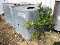 1000 Liter Poly Tank in Metal Protective Crate