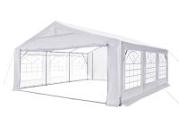 TMG Industrial PT2020F 20 Ft X 20 Ft Heavy Duty Outdoor Party Tent with Removable Sidewalls and Roll-Up Doors