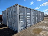 40 Ft High Cube 5 Door Shipping Container