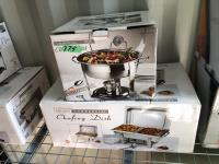 (2) Commercial Chafing Dishes