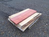 (4) Live Edge Slabs of Counter Tops