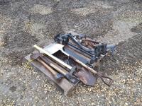 Assortment of Vehicle Attachments and Yard Supplies