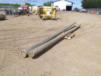 (2) 30 Ft Pressure Treated Power Poles