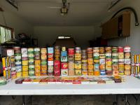 Collection of (105) Vintage Tobacco Cans and (20) Plus Tobacco Tins
