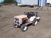 16 HP Sears Lawn Tractor with Honda Attachment Rotor Tiller