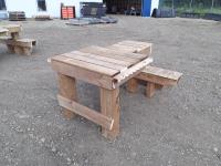 Custom Built Shooting Table with Seat