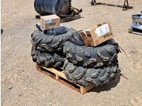 (4) ATV Maxxis Zillas Tires with Polaris Rims