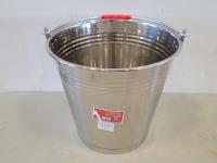 H.Brothers 16L Stainless Steel Bucket