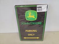 John Deere Parking Tin Sign