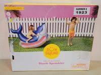 Sun Squad Ride-On Inflatable Shark Sprinkler