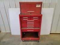 Tool Cabinet On Wheels with Contents