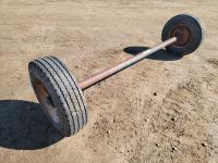 Heavy Duty Axle with Tires