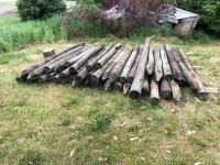 (45) + or - Fence Posts 5" to 6" & 7" to 10"