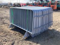 Qty of (40) AGT 47GCST80 Free Standing Construction Site Fence Panels
