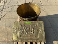Brass Trunk and Bucket
