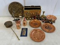 Qty of Vintage Copper Items