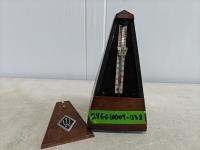 Vintage Wittner Wood Key Wound Metronome