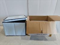 (6) Folding Garment Boxes