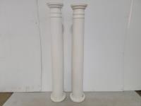 (2) Interior Decorative Columns