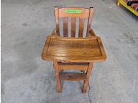 Amish Made Childrens High Chair