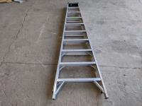 Louisville 10 Ft Aluminum A-Frame Ladder