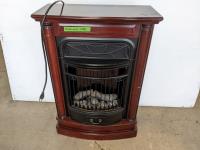 Electric Faux Fireplace Space Heater