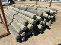 Qty of 6 Ft Fence Posts
