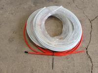 (2) 100 Ft Rolls of 1/2 Inch Superpex Pipe and Length of 1/2 Inch Oxypex Pipe