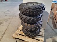 (2) Dunlop KT402 25X8-12 and (2) Dunlop KT126 25X10-10 Tires
