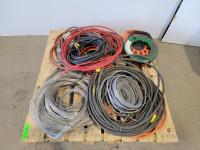 Qty of Wire, Extension Cords and Electrical Cable