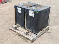 (2) Oil Storage Containers