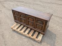 Huppe & Freres 1245 Wooden Storage Bench