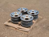 (4) 17 Inch Steel Rims