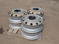 (6) 24.5 inch Accuride Steel Rims